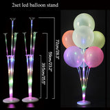 Xpoko back to school  7 /11/19Tubes Balloon Holder Column Confetti Balloons Stand Stick Balons Happy Birthday Balloons Decorations Wedding Ballon Deco