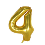 40inch Gold Balloon Banner 16 18 21 30 40 50 Birthday Party Decoration Adult Birday Letter Number Foil Balloon Kids Globos