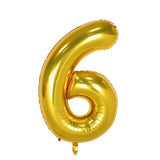 40inch Gold Balloon Banner 16 18 21 30 40 50 Birthday Party Decoration Adult Birday Letter Number Foil Balloon Kids Globos