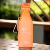 Candy Color Beer Water Bottle BPA-free Water Bottle Outdoor Portable Leak-proof Water Bottle Men and Women Travel Running Cup