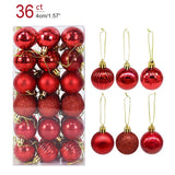 Xpokp 1Box Christmas Balls Christmas Tree Ornaments Ball Xmas Hanging Tree Pendants Home Party Decor 2023 New Year Gift Noel Navidad