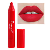 Xpoko 12 Colors Velvet Matte Lipsticks Pencil Waterproof Long Lasting Sexy Red Lip Stick Non-Stick Cup Makeup Lip Tint Pen Cosmetic