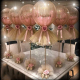 Xpoko 35/70Cm Balloons Stand Birthday Party Decor Wedding Table Balloon Holder Column Baloon Stick Baby Shower Birthday Parties Deco