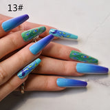 2022 Reusable Press On Nails Wholesale Bulk Supplier Stick-on Nails Set French Fingernail Fake With Designs