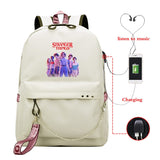 Xpoko Hot Movies Season 3 Backpack School Bags For Teenagers Girls Hot Movies Funny Eleven Student Back Pack Women Bagpack