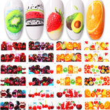 12pcs Valentines Heart Letter Flower Sliders for Nails Manicuring Nail Art Decoration Water Decals Sticker Tips