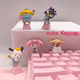 PBT Personalized Keycaps For Mechanical Keyboard Caps Dedicated Single R4 Keys Cartoon Kawaii Anime Keycap Square ESC Key Cap R4