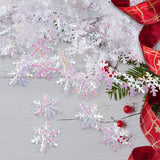 300pcs Snowflakes Christmas Snowflake Confetti Decoration Frozen Party Confetti Winter Wonderland Birthday Party Decorations