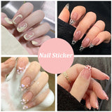 24pcs Multi-Type Wear Short Paragraph Fashion Wearable Manicure Ballerina False Nails Detachable Full Cover Coffin Fake Nail Art