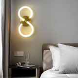 LED Wall Lamp For Bedroom Bedside Living Room Modern Aisle Corridor Stairs Wall light Indoor Soft Silicone Decor Light Fixture