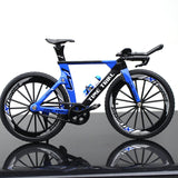 1:10 Alloy Bicycle Model Diecast Metal Finger Mountain bike Racing Toy Bend Road Simulation Collection Toys for children