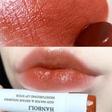 Xpoko 1Pcs Orange Moisturizing Lip Balm Waterproof Temperature Color Changing Makeup Lipsticks Long Lasting Nourish Protect Lips Care