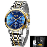 New Luxury Ladies Watch Women Business Waterproof Watch Steel Strap Women Wrist Watches Girl Bracelet Clock Relogio Feminin