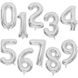 Xpoko 32/40Inch Giant Foil Number Balloons Air Helium Figures Wedding Adult Kids Birthday Party Decoration Supplies 0-9 Digital Globos