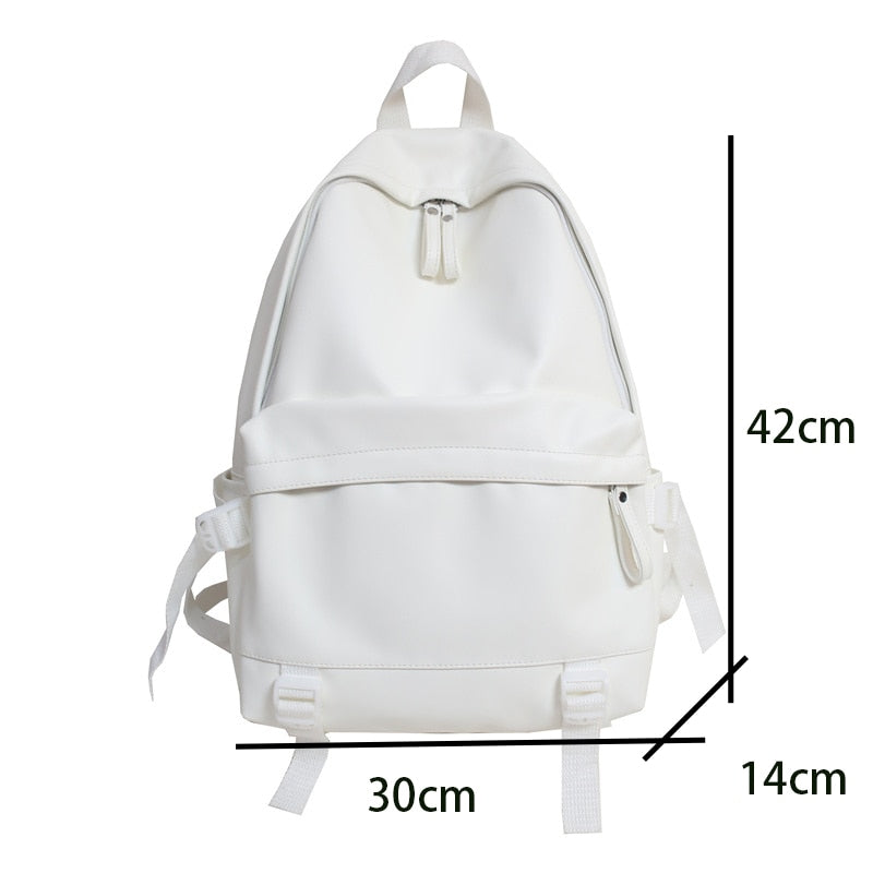Xpoko Large Backpack Women Leather Rucksack Women's Knapsack Travel Backpacks Shoulder School Bags For Teenage Girls Mochila Back Pack
