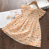 Xpoko Girl Dress 2023 New Summer Cotton Children Clothing Sleeveless Toddler Princess Kids Dresses for Girls Clothes Embroidery Dress