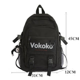 Fashion Women Backpack Waterproof Nylon Rucksack Femal Bookbag for College Girls Lovers School Bag Travel Mochila