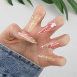 2022 Reusable Press On Nails Wholesale Bulk Supplier Stick-on Nails Set French Fingernail Fake With Designs