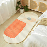 Bubble Kiss Lambs Wool Rugs Oval Moranti Design Thicker Soft Carpets For Living Room Bedroom Beside Floor Mat Warm Home Decor