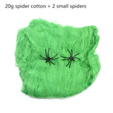 Xpoko 150/250Cm Black White Halloween Spider Web Giant Stretchy Cobweb For Home Bar Decor Haunted House Halloween Party Decoration
