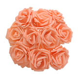 Xpoko 10/20/30Pcs 8Cm Artificial PE Foam Rose Flowers Bridal Bouquets For Wedding Table Home Party Decorations DIY Scrapbook Supplies