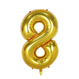 40inch Gold Balloon Banner 16 18 21 30 40 50 Birthday Party Decoration Adult Birday Letter Number Foil Balloon Kids Globos