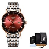Ladies Watch Women Waterproof Rose Gold Steel Strap Women Wrist Watches Top Brand Bracelet Clocks Relogio Feminino