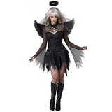 Halloween Carnival Cosplay Costumes for Women Adult Demon Scary Devil Angel Party Disfraz Funny Playsuit Ghost Bride Dress