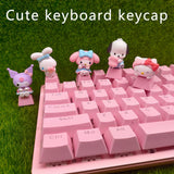 PBT Custom Artisan Pink Anime Kawaii ESC Keycap For Cherry Mx Mechanical Keyboard Cute Keycaps Diy Key Cap Accessories 1piece