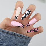 2022 Reusable Press On Nails Wholesale Bulk Supplier Stick-on Nails Set French Fingernail Fake With Designs