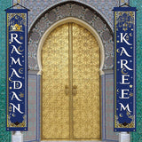 Eid Mubarak Door Banner EID Al Adha Ramadan Decorations Islamic Muslim Party Decor For Home Ramadan Kareem Ornaments Eid Al Adha