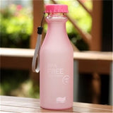 Candy Color Beer Water Bottle BPA-free Water Bottle Outdoor Portable Leak-proof Water Bottle Men and Women Travel Running Cup