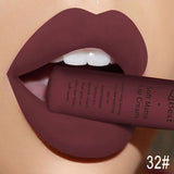 Xpoko Makeup Lipstick Matte Lipstick Brown Nude Black Color Liquid Lipstick Lip Gloss Matte Batom Matte Maquiagem Makeup