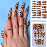 2022 Reusable Press On Nails Wholesale Bulk Supplier Stick-on Nails Set French Fingernail Fake With Designs