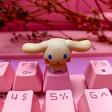 Anime Kawaii Keycaps For Mechanical Keyboard Caps Cherry Mx PBT Single Personalized Cartoon Custom Keycap Game Pink Diy Key Cap