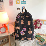 Leisure Time Backpack Waterproof Women Fashion Girl BookBag Laptop Cute School Bag Colourful young Nylon Solar System Classic