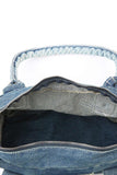Xpoko 2024 New Fashion Bags Elegant HandbagPentagram Distressed Denim Underarm Bag