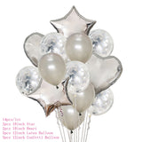 7/13/19tubes Led Balloon Holder Column Balloons Stand Stick Ballon Birthday Party Decorations Kids Adult Wedding Christmas Decor