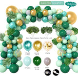 Green Balloon Garland Arch Kit Wedding Jungle Safari Birthday Party Decorations Kids Baby Shower Ballon Baloon Decor