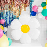 Xpoko 161Pcs Macaron 6 Color Balloon Garland Arches Set Daisy Sunflower Foil Balloons Girls Birthday Party Wedding Decoration Supplies