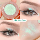 Xpoko Back to School Potato Texture Glitter Eyeshadow Palette Pearlescent Diamond Monochrome Highlighter Powder Brighten Shiny Eyes Makeup Cosmetics