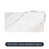 Marble Wall Stickers for Kitchen Backsplash Countertop Decoration PVC Waterproof Mural Panel Ceramic Tiles Sticker Home Decor