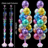 7/13/19 Tube Balloon Holder Balloons Stand Column Eid Balloon Adult Kids Birthday Party Baby Shower Wedding Decoration Supplies