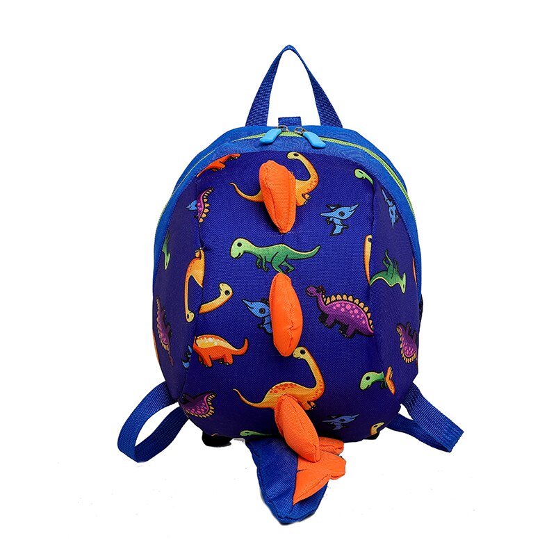 Cute Dinosaur Baby Schoolbag Infant Baby Anti-lost Toddler Backpack Kawaii Children Kindergarten Bookbag Safety Harness Kids Bag
