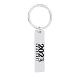 Class Of 2022 Key Chain Pendent Stainless Steel Keychain Ornament Graduation Keychain Souvenir Gifts For Student