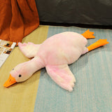 back to school 50-190cm Kawaii Giant White Goose Plush Toys Big Gray Stuffed Animal Duck Sleep Pillow Doll Girl Christmas Gifts for Kids Baby
