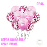 Xpoko Baby Shower Boy or Girl Balloons Gender Reveal Party Decorations  Baby Boy Shower Decor