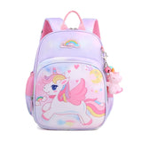 back to school New Unicorn Backpack For Girls Cartoon Pink Princess School Bags Kids Satchels Kindergarten Bookbag Mochila Infantil Escolar