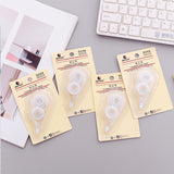 back to school 1 piece Transparent Correction Tape Adhesive Dots Stick Roller Glue Tape Students corrector cinta Tools Kawaii Stationery