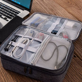 back to school Cable Storage Bag Waterproof Digital Electronic Organizer Portable USB Data Line Charger Plug Storage Bag Cable Organizer Travel